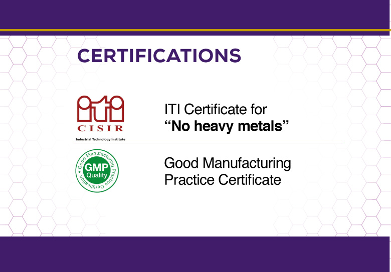 Certified by ITI and Good manufacturing